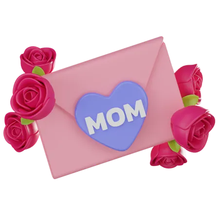 Mothers Day Invitation  3D Icon