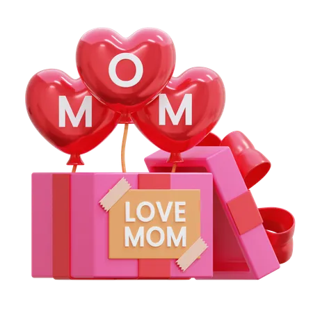 Mothers Day Suprise  3D Icon