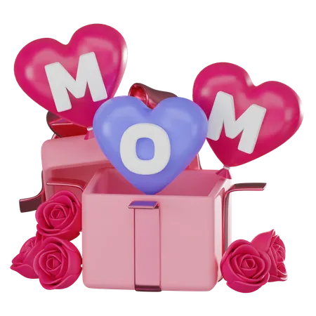 Mothers Day Surprise  3D Icon