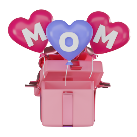 Mothers Day Surprise  3D Icon