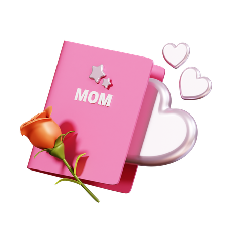 Mothers Special Book  3D Icon