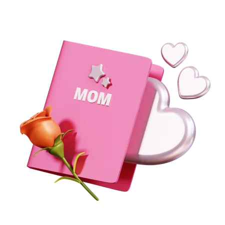 Mothers Special Book  3D Icon