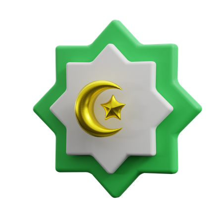 Modèle islamique  3D Icon