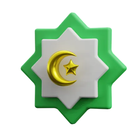 Modèle islamique  3D Icon