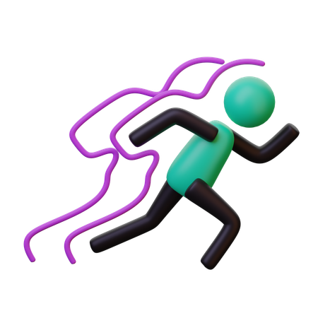 Motion Capture  3D Icon