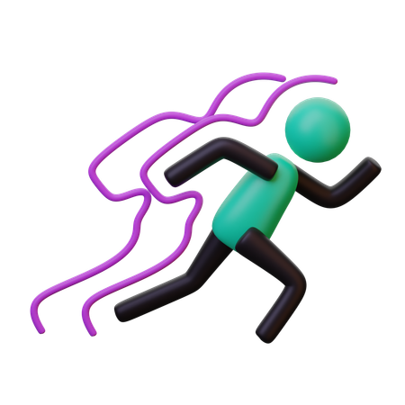 Motion Capture  3D Icon