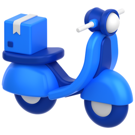 Motocyclette  3D Icon