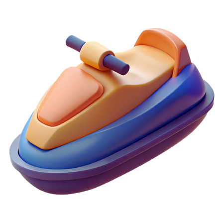 Moto acuática  3D Icon