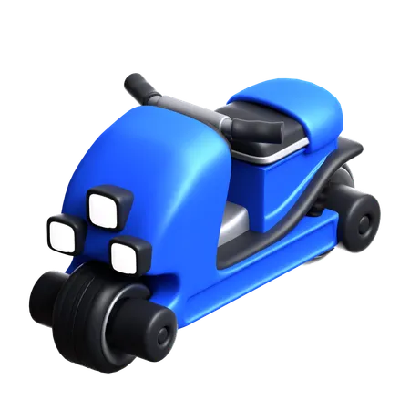 Moto électrique  3D Icon