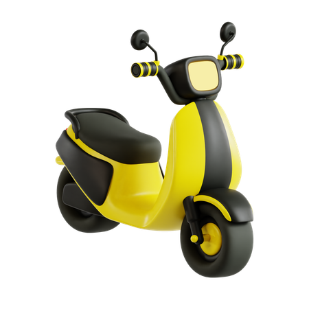 Moto électrique  3D Icon