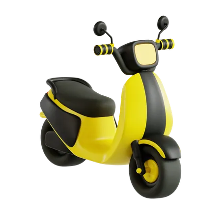 Moto électrique  3D Icon