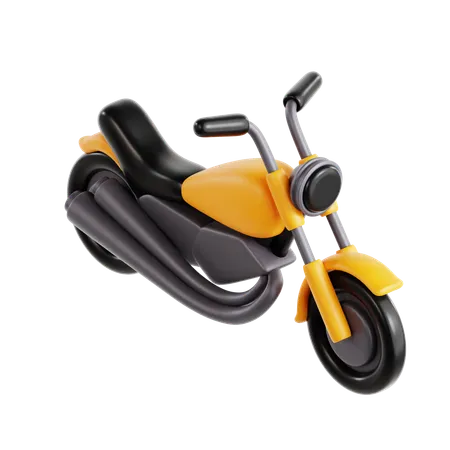 Motocicleta  3D Icon