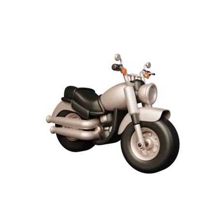 Motocicleta  3D Illustration