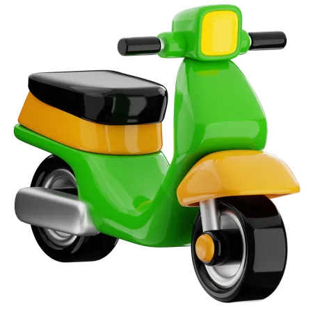 Motocicleta eléctrica  3D Icon