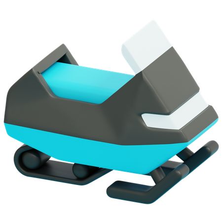 Motoneige  3D Icon