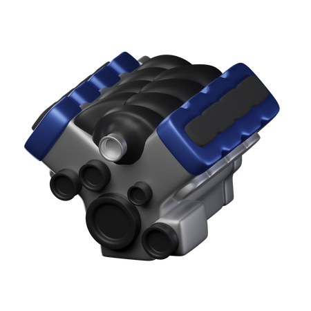 Motor  3D Icon