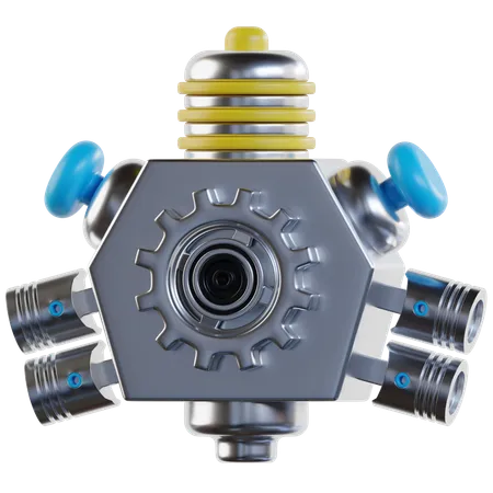 Motor  3D Icon