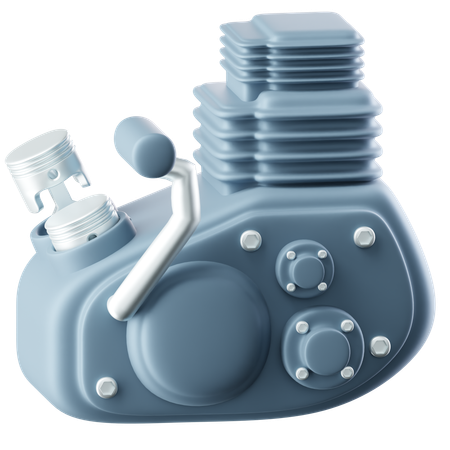 Motor  3D Icon