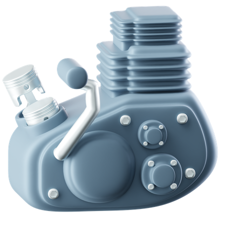 Motor  3D Icon