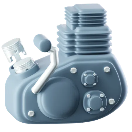 Motor  3D Icon
