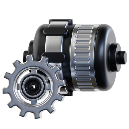 Motor  3D Icon