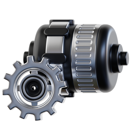 Motor  3D Icon