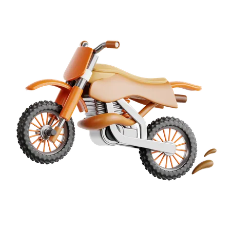 Motor Trail  3D Icon