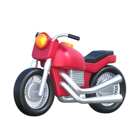 Motorbike  3D Icon