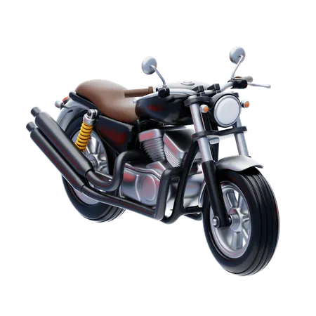 Motorbike  3D Icon