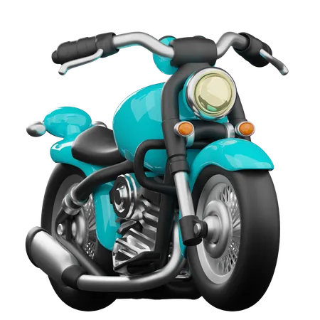 Motorbike  3D Icon