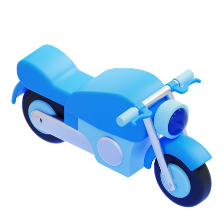 Motorbike  3D Icon