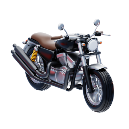 Motorbike  3D Icon