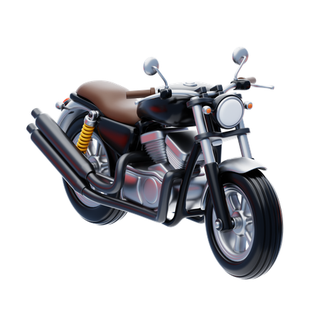 Motorbike  3D Icon