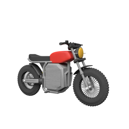 Motorbike  3D Illustration
