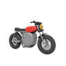 motorbike 3d illustration