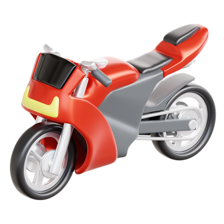 Motorcycle  3D Icon