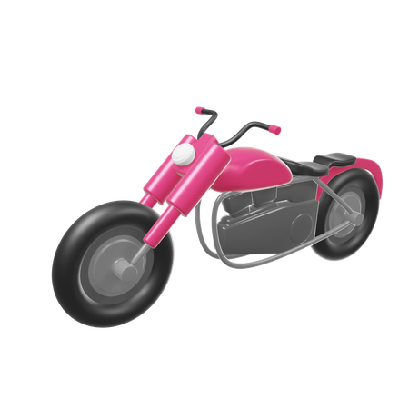 오토바이  3D Icon