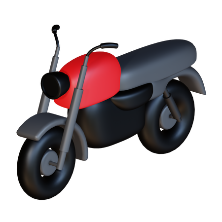 Motorcycle  3D Icon