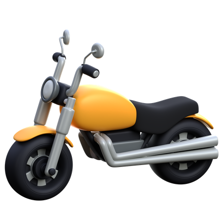 Motorcycle  3D Icon