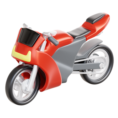 Motorcycle  3D Icon