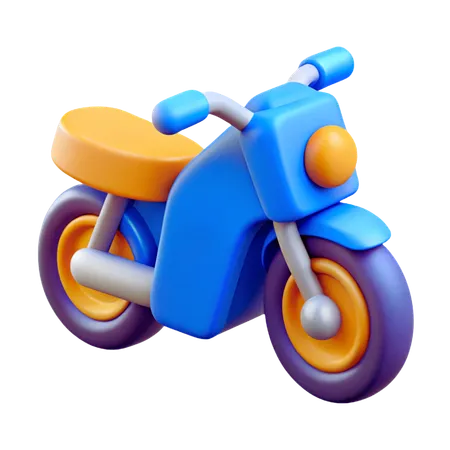 Motorcycle  3D Icon
