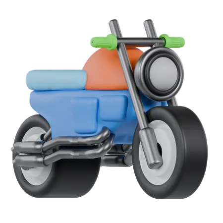 Motorcycle  3D Icon