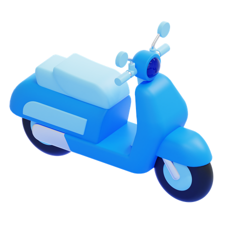 Motorcycle  3D Icon