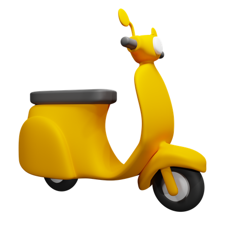 Motorcycle  3D Icon