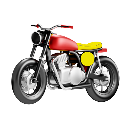 Motorcycle  3D Icon