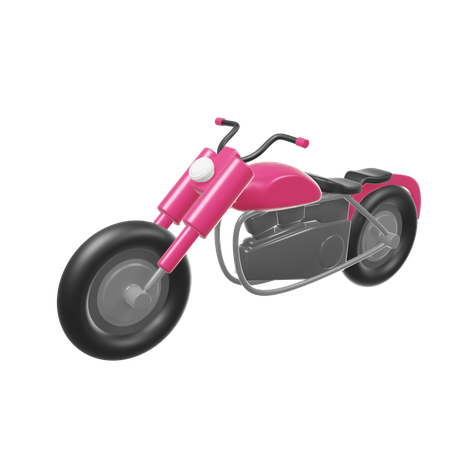 Motorcycle  3D Icon
