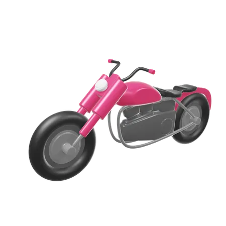 Motorcycle  3D Icon