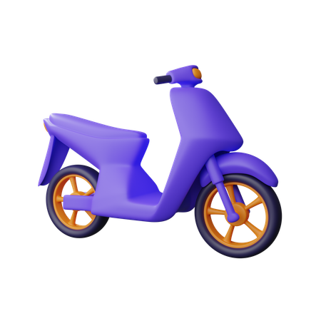 Motorcycle  3D Icon