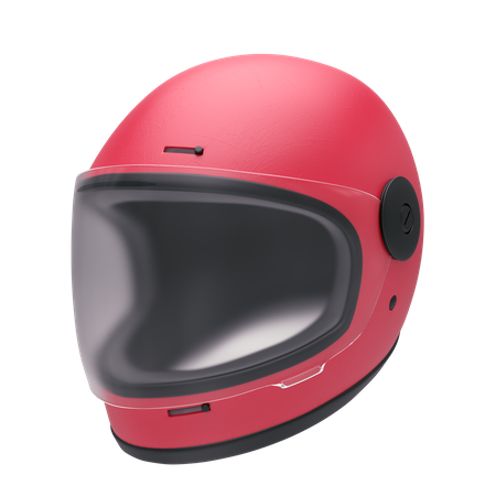 Motorcycle Helmet  3D Icon