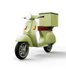 Motorcycle With Parcel Box